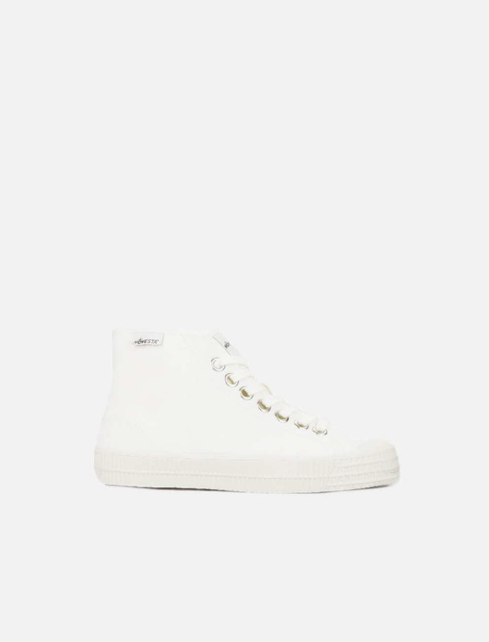 Zapatillas Novesta Star Dribble 10 White unisex de caña alta en lona
